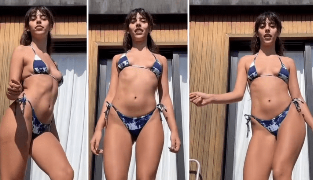 Marina Sena chamou a atenção nas redes sociais ao postar uma coreografia ao som de "Modinha para Gabriela", música de Dorival Caymmi imortalizada por Gal Costa.